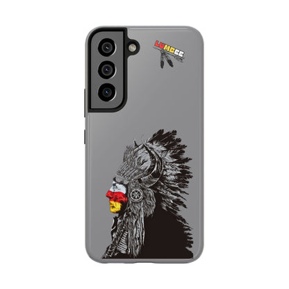 Grey Tough Phone Case — 910 Indian Chief
