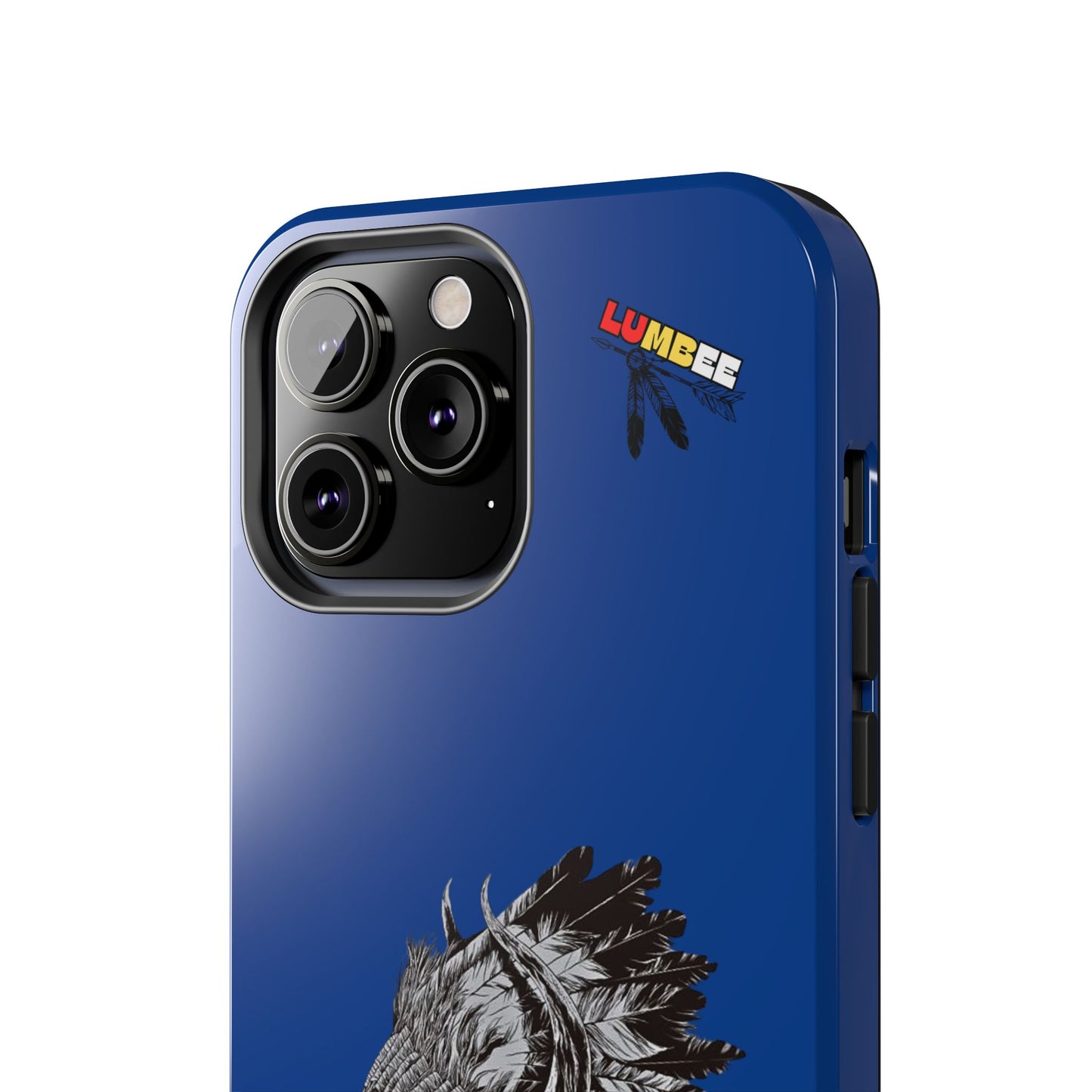 Blue Tough Phone Case — 910 Indian Chief