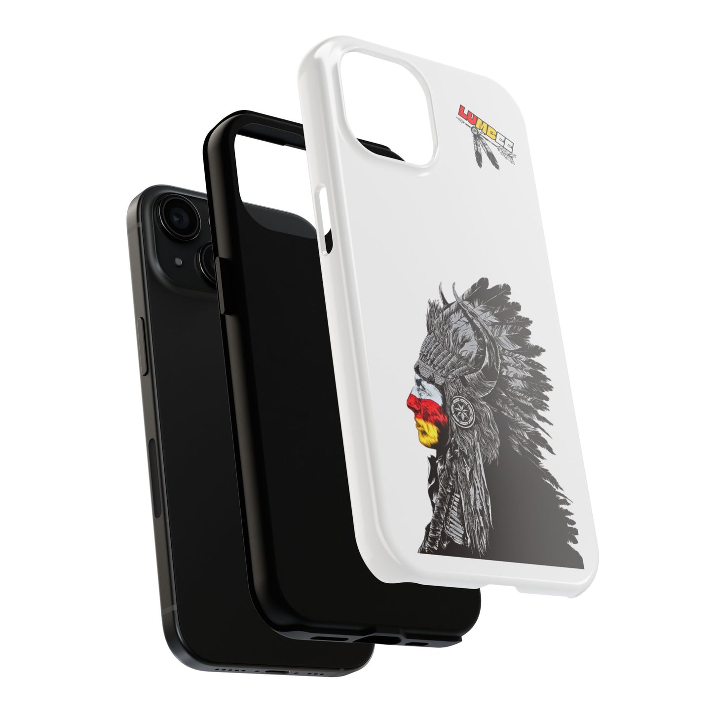 White Tough Phone Case — 910 Indian Chief