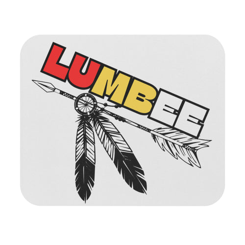 Lumbee Tribal Mouse Pad | White