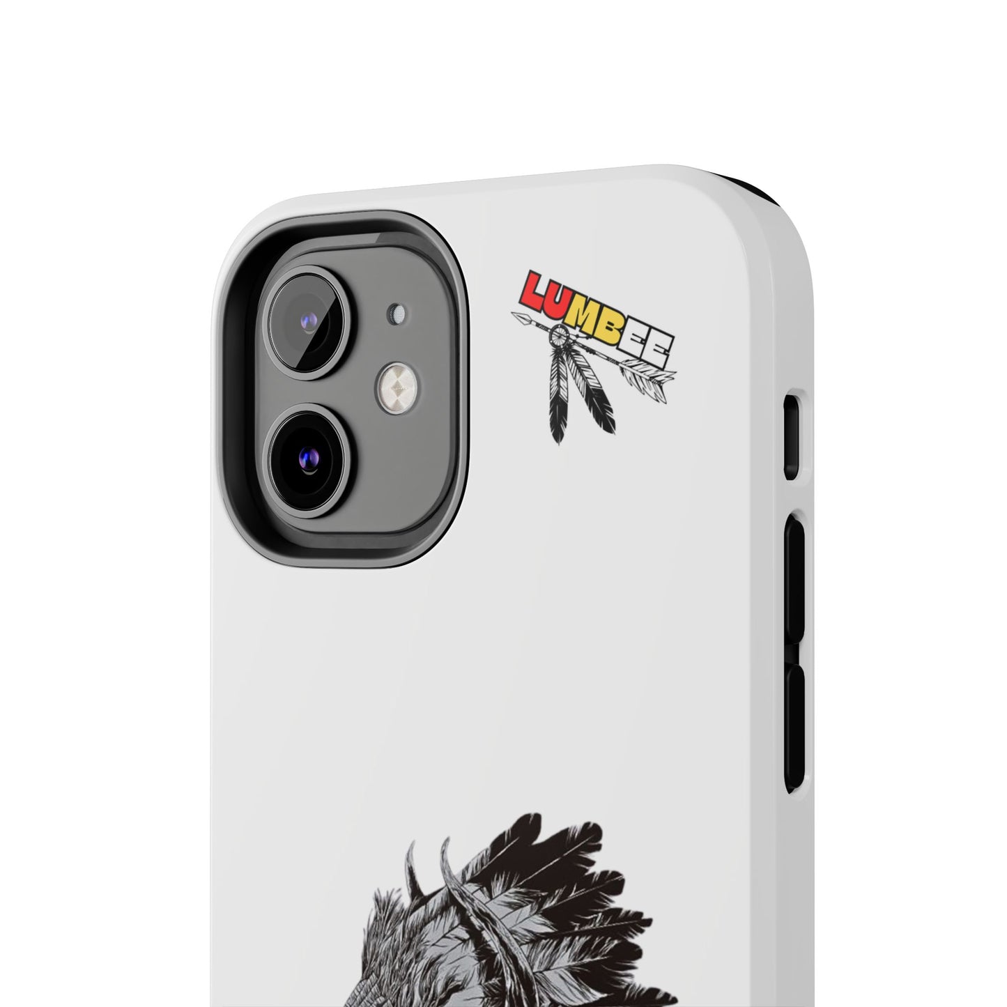 White Tough Phone Case — 910 Indian Chief